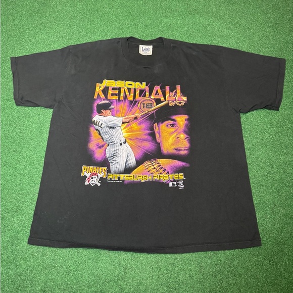 Vintage Other - Pittsburgh Pirates Jason Kendall Vintage MLB 90s RARE Baseball XXL T Shirt
